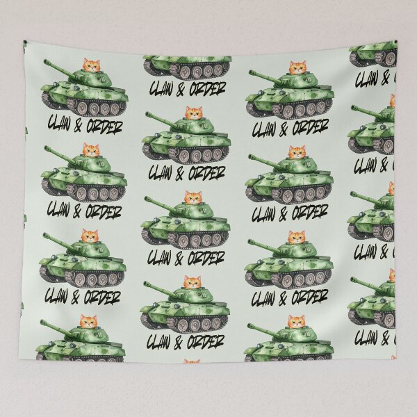 Item preview, Claw & Order, orange cat in a shell designed and sold by LiskoDesign.