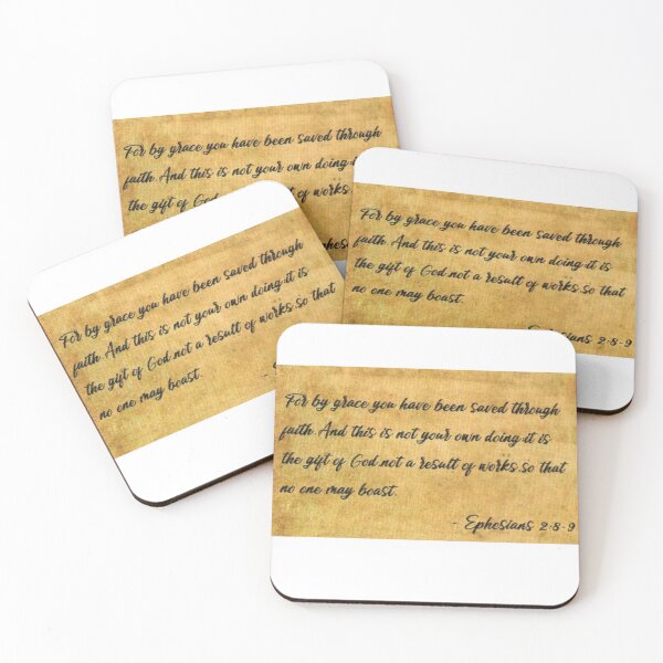 Item preview, Ephesians 2:8-9 designed and sold by di-Vera-Rosati.