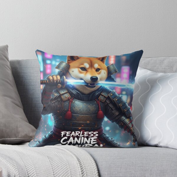 Item preview, Fearless Canine Samurai designed and sold by PetJoyPrintsCO.