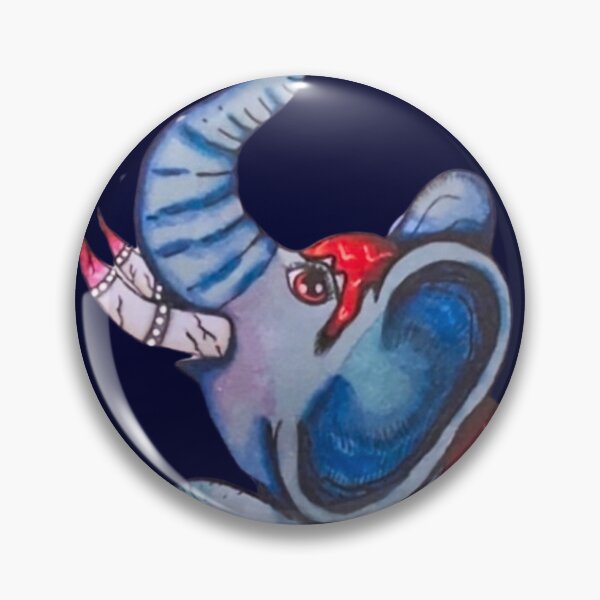 Item preview, Mad Circus Elephant - Horror Art designed and sold by carlyscreations.