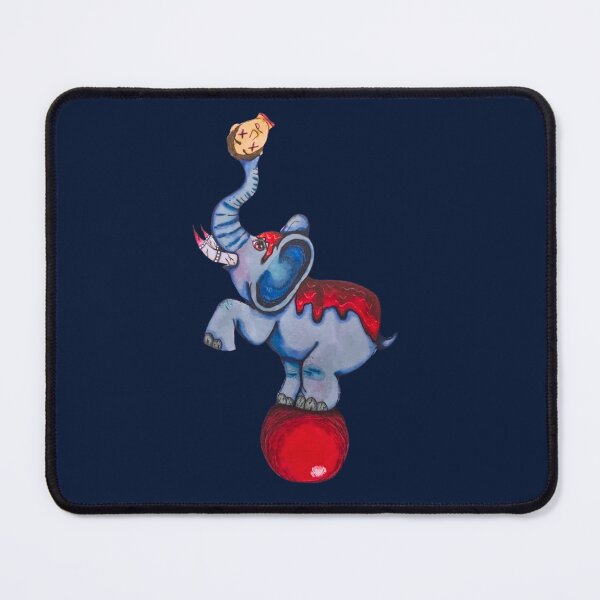 Item preview, Mad Circus Elephant - Horror Art designed and sold by carlyscreations.