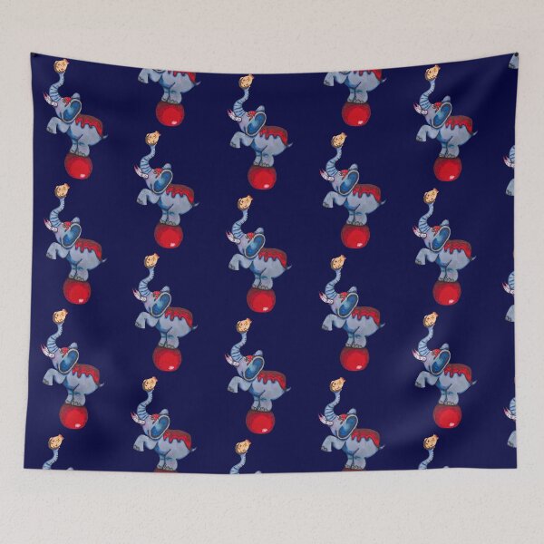 Item preview, Mad Circus Elephant - Horror Art designed and sold by carlyscreations.