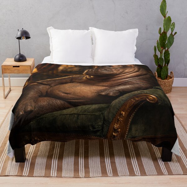 Item preview, Velvet Confidence – Hippo Boudoir Lounge Portrait v3 designed and sold by iMIGHTwearTHAT.