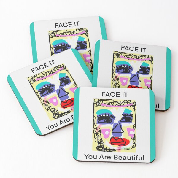 Item preview, Face It You Are Beautiful designed and sold by Kater.