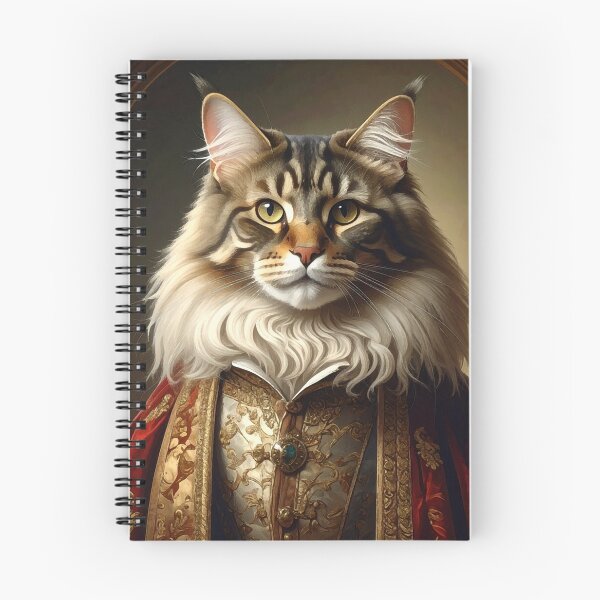Item preview, Royal Maine Coon Renaissance Portrait designed and sold by Rutvain.