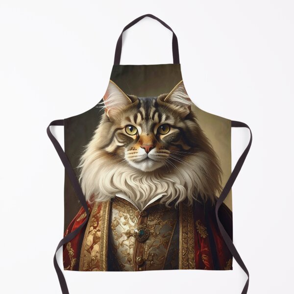 Item preview, Royal Maine Coon Renaissance Portrait designed and sold by Rutvain.
