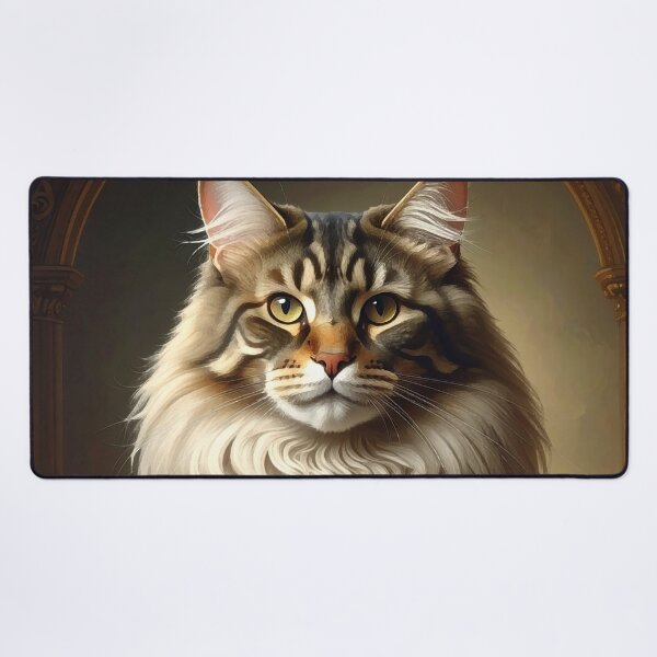 Item preview, Royal Maine Coon Renaissance Portrait designed and sold by Rutvain.