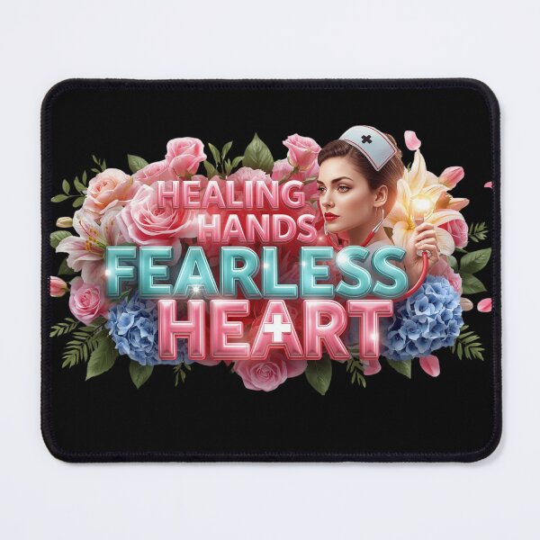 Item preview, Healing Hands Fearless Heart Nurse – International Women’s Day Gift designed and sold by YourTrendyTees.