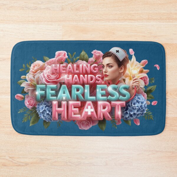 Item preview, Healing Hands Fearless Heart Nurse – International Women’s Day Gift designed and sold by YourTrendyTees.