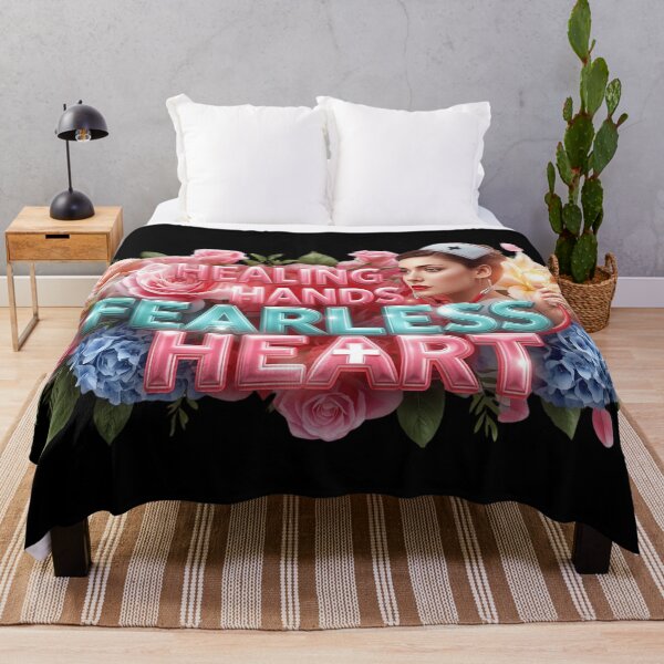 Item preview, Healing Hands Fearless Heart Nurse – International Women’s Day Gift designed and sold by YourTrendyTees.