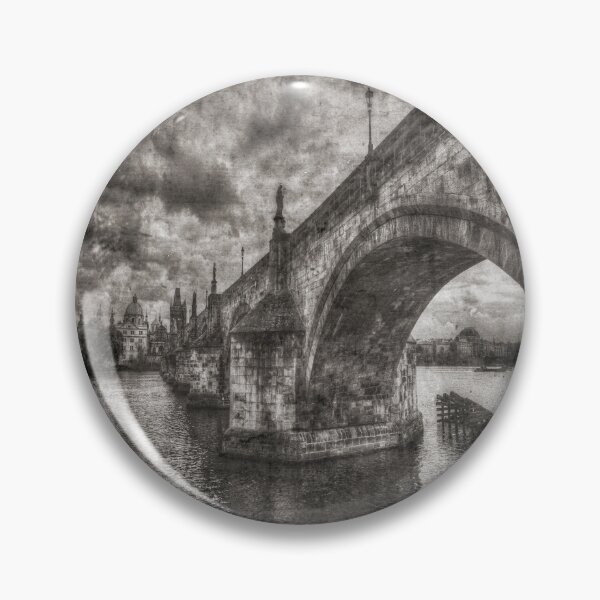 Item preview, Prague Charles Bridge Vintage Style designed and sold by Londonimages.