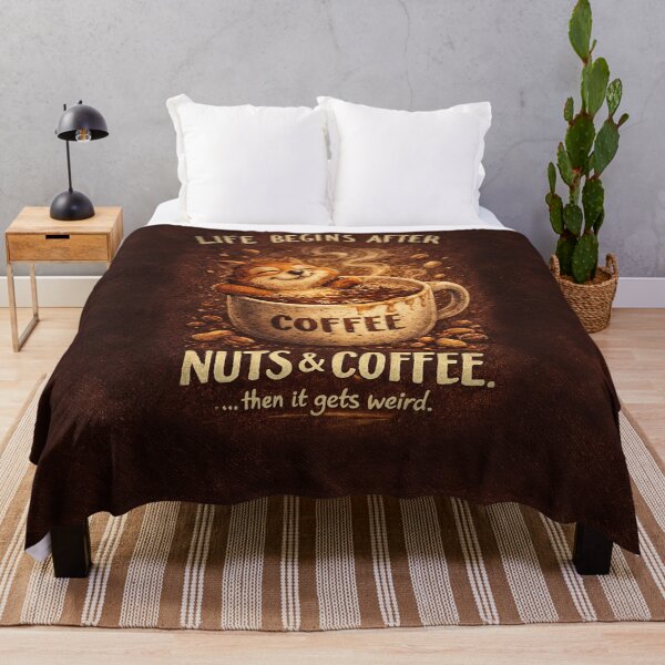 Item preview, Nuts & Coffee Make Squirrel Wierd designed and sold by SecretSquirrellDesigns.