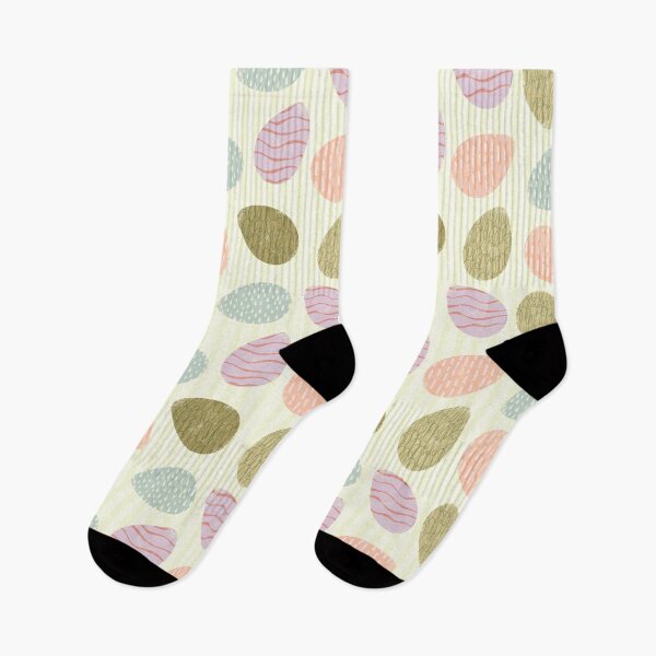 Item preview, Pastel Textured Easter Egg Pattern - Retro Spring Design designed and sold by Christina_Denton.