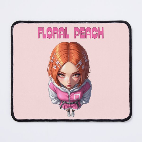 Item preview, Y2K Aesthetic Peach Hair Girl – Bird's Eye View designed and sold by Unwrapfashion.
