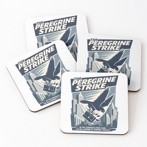 Item preview, Peregrine Strike Corporate Predator Art designed and sold by WildlifeInc.