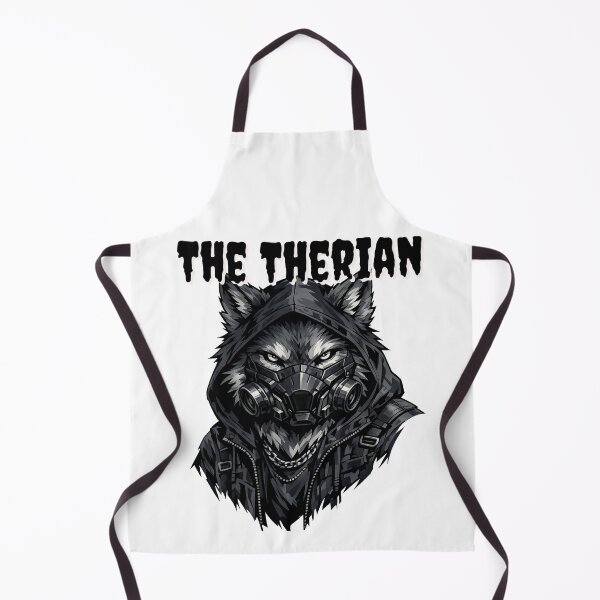 Item preview, Urban wolf with techwear mask designed and sold by LaModaLoKa01.