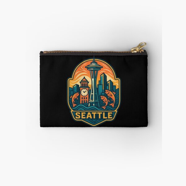 Item preview, Seattle – Travel & Tourism Guide | Space Needle, Pike Place Market, Waterfront, Museums, Parks & Top Attractions designed and sold by Typologystudios.