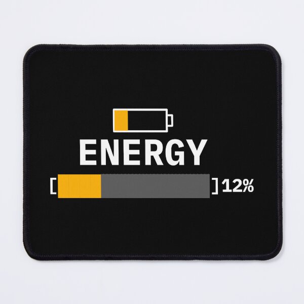 Item preview, Energy 12 Percent Low Battery Human Status designed and sold by Becheer.