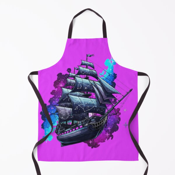 Item preview,  Celestial Voyager: Starry Night Sailing Ship t-shirt  designed and sold by Dzblack.