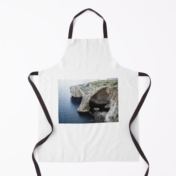 Item preview, Sea Cave Arch On Limestone Cliff Over Deep Blue Mediterranean Sea Coastline With Rocky Shore designed and sold by Nmallia.