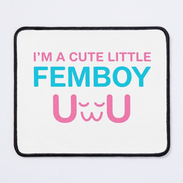 Item preview, I'm A Cute Little Femboy UwU - Kawaii Pastel Aesthetic designed and sold by AMICO77.