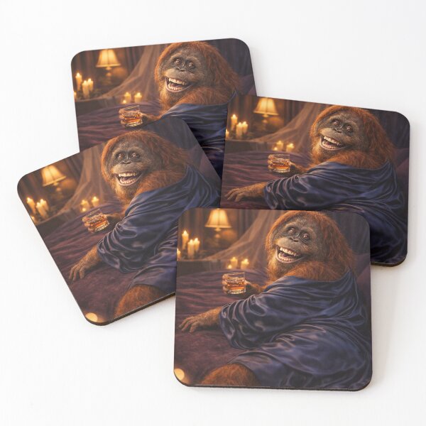 Item preview, Over the Shoulder – Orangutan Boudoir Parody designed and sold by iMIGHTwearTHAT.