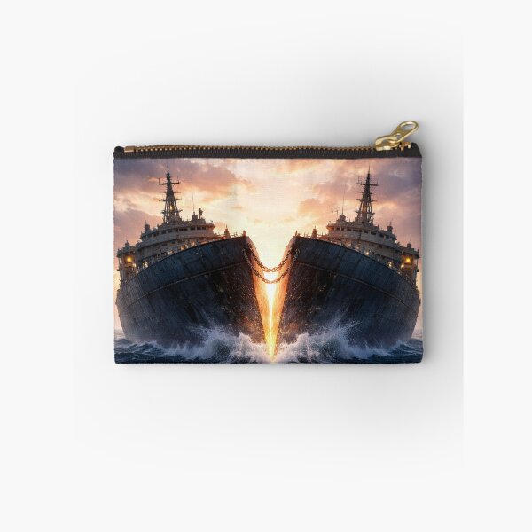Item preview, Ship divided and joined by a chain designed and sold by JuViRo.