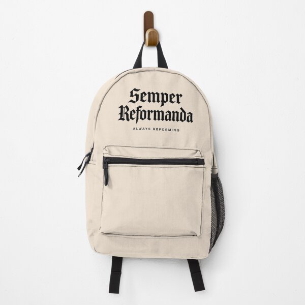 Item preview, Reformed Theology Semper Reformanda Always Reforming - Black Lettering designed and sold by Glory After Tears.
