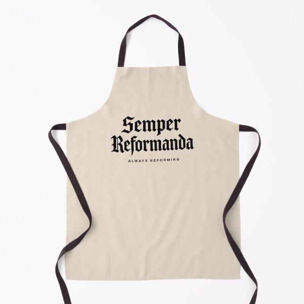 Item preview, Reformed Theology Semper Reformanda Always Reforming - Black Lettering designed and sold by Glory After Tears.