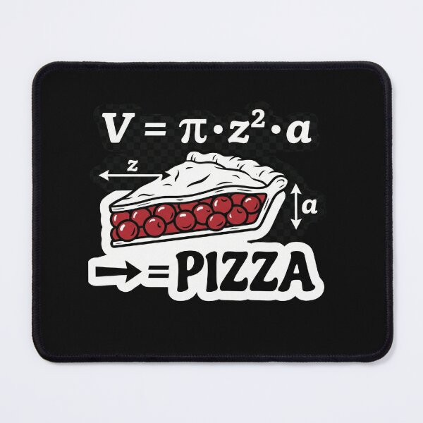 Item preview, Pi Day Math Equation: Volume of a Pizza Joke. designed and sold by Jaroslaw-S.