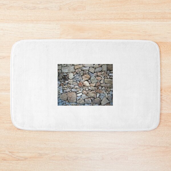 Item preview, Close-Up Of Dry Stone Wall Texture With Irregular Limestone Rocks And Rustic Masonry Pattern designed and sold by Nmallia.