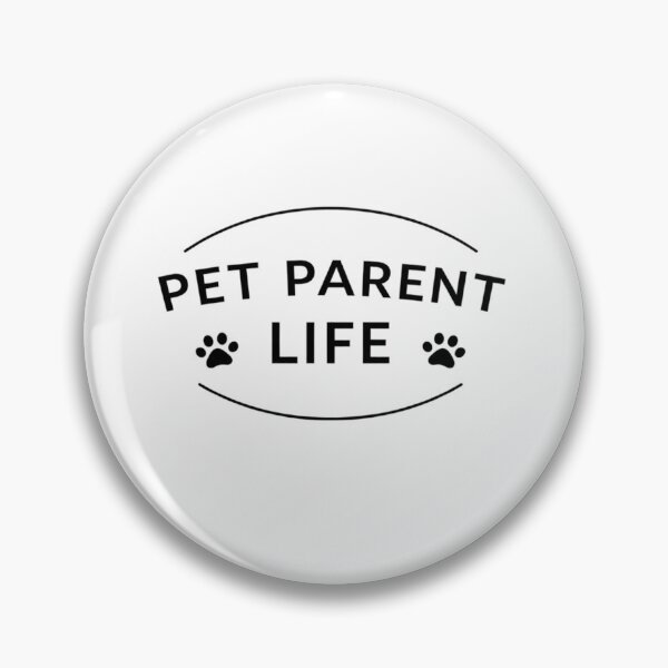 Item preview, Pet Parent Life Minimal Badge – Aesthetic Pet Lover Shirt Design designed and sold by mibrand.