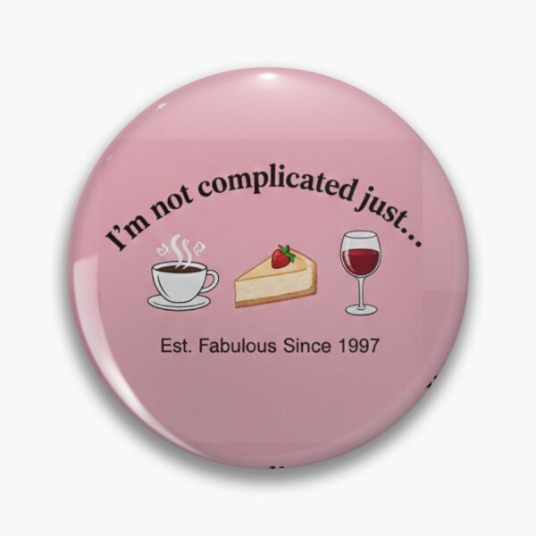 Item preview, im not complicated designed and sold by tejbiblog.