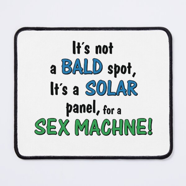 Item preview, It's Not a Bald Spot It's a Solar Panel - Funny Bald Man Humor designed and sold by AMICO77.