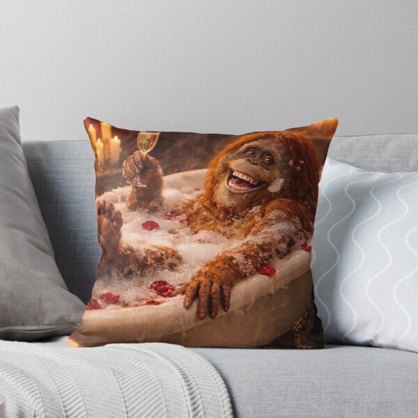 Item preview, Bubble Bath Royalty – Orangutan Spa Mayhem designed and sold by iMIGHTwearTHAT.