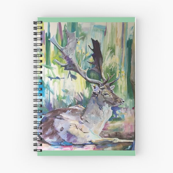 Item preview, White Post Stag designed and sold by KatieTindallArt.