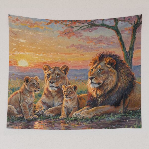 Item preview, Lion family designed and sold by sid1802.