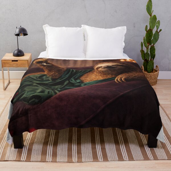Item preview, The Slowest Martini – Sloth Lounge Portrait designed and sold by iMIGHTwearTHAT.