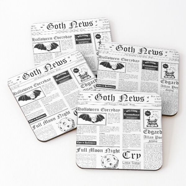 Item preview, Goth News designed and sold by Black Star.