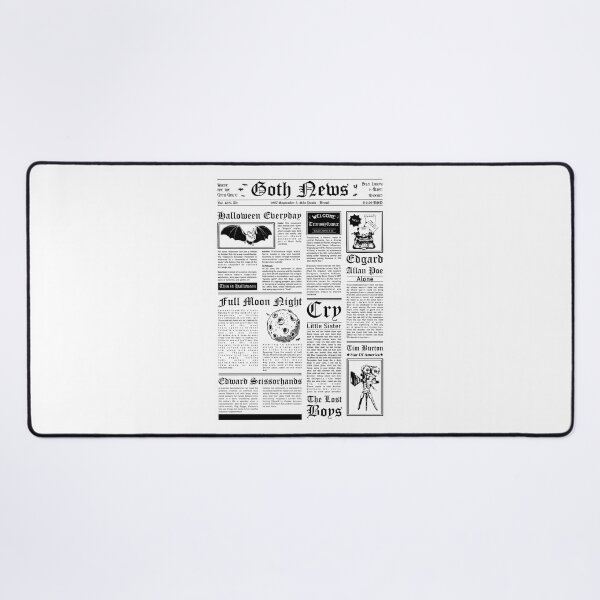 Item preview, Goth News designed and sold by Black Star.