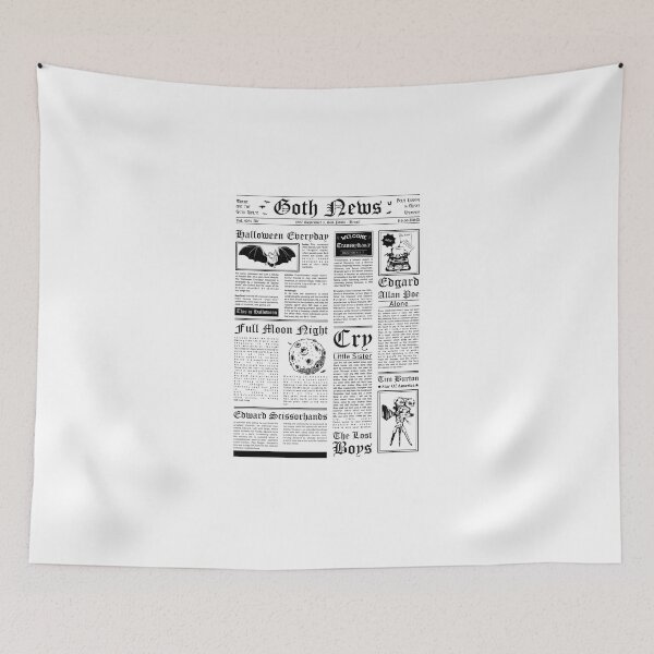 Item preview, Goth News designed and sold by Black Star.
