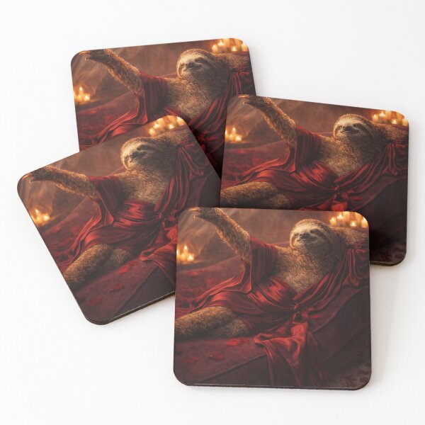 Item preview, Eternal Slow Romance – Sloth Boudoir Hero designed and sold by iMIGHTwearTHAT.