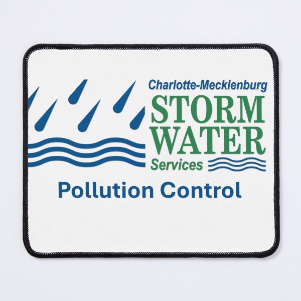 Item preview, CMSWS Pollution Control blue green logo designed and sold by FergFish.
