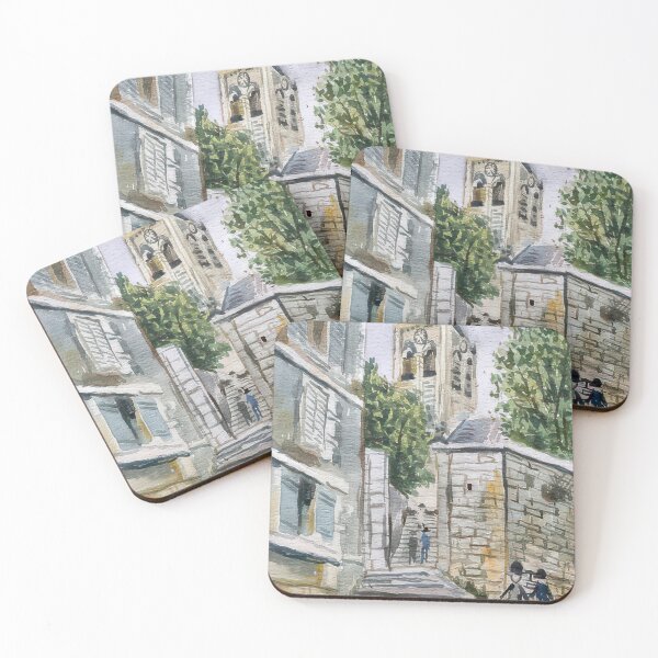 Item preview, Maurice Utrillo - Study Of A Maurice Utrillo Painting designed and sold by melaartni.