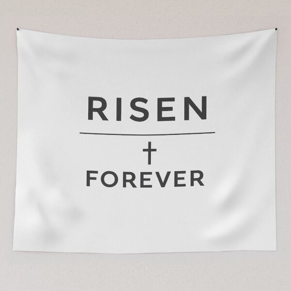 Item preview, Easter Risen Cross Forvever  designed and sold by ashofthesouth.
