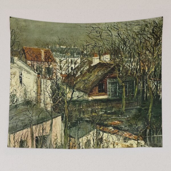 Item preview, Maurice Utrillo - The Berlioz House designed and sold by melaartni.