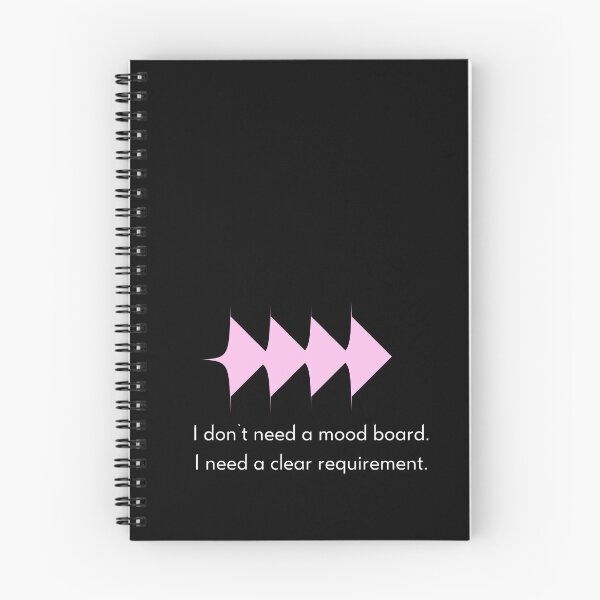 Item preview, I Don't Need A Mood Board I Need A Clear Requirement - Funny Designer & Developer Quote designed and sold by Artio-ArtShop.