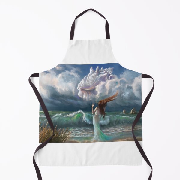 Item preview, Dreaming of The Sea - Dark Fantasy Mermaid Sea Queen designed and sold by Fantasy Illustrations & Fan Art.