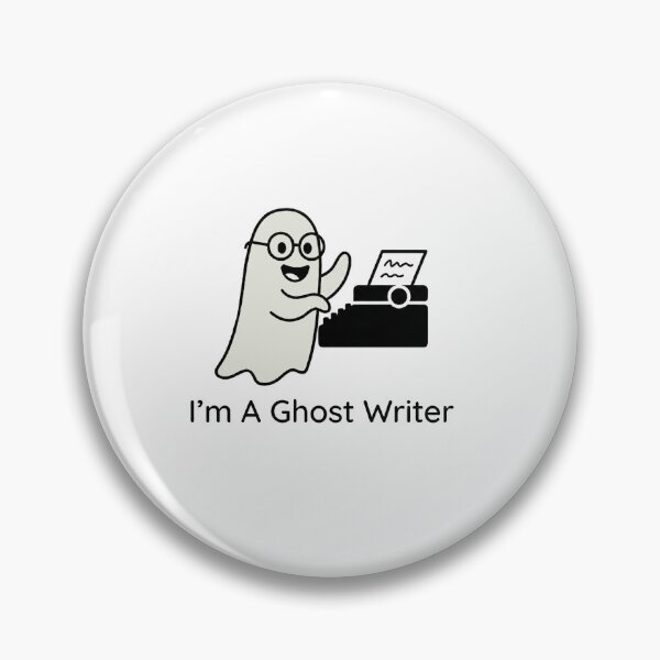 Item preview, I'm A Ghost Writer-Gift for Authors and Novelists designed and sold by Tamer ⭐⭐⭐⭐⭐.