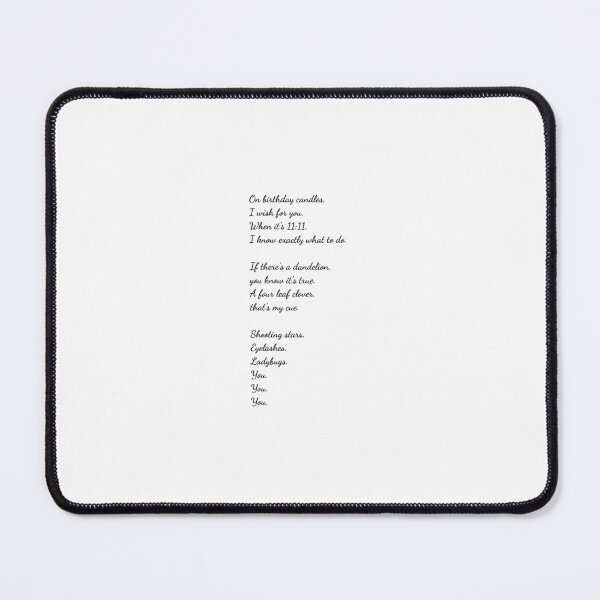 Item preview, I Wish for You Poem designed and sold by litsandgiggles.